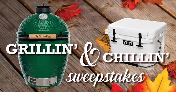 Big Green Egg Grill Sweepstakes 2019