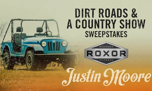 Mahindra ROXOR Sweepstakes 2019