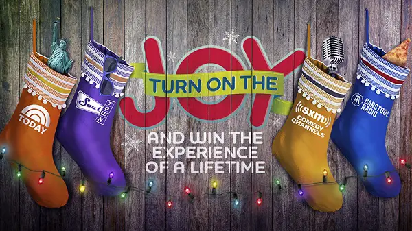 SiriusXM Turn On the Joy Sweepstakes