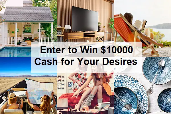 Southernliving.com $10,000 Cash Sweepstakes