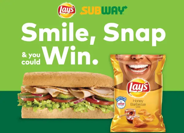 Subway Frito Lay Sweepstakes 2019