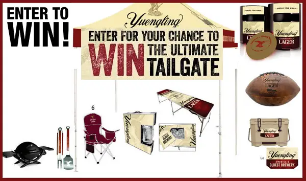 Yuengling Tailgate Sweepstakes
