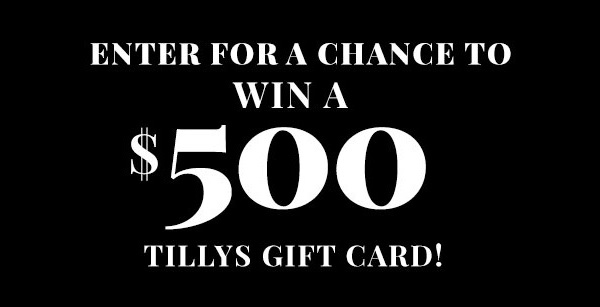 Tillys Free Gift Card Giveaway 2021