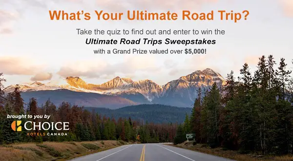 Tripadvisor Ultimate Road Trip Sweepstakes 2019