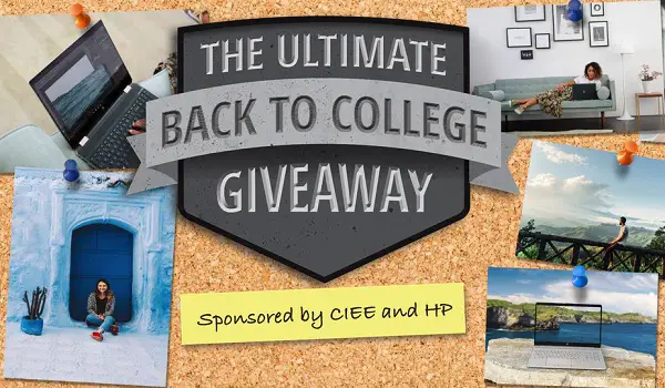 College Back To School Giveaway 2019