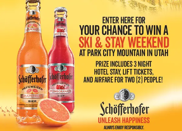 Schofferhofer Unleash Winter Sweepstakes