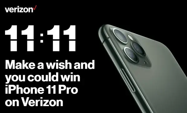 Verizon.com iPhone 11 Sweepstakes