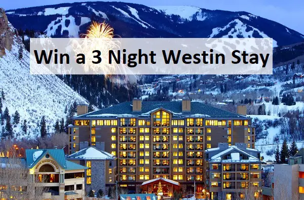 Marriott Westin Store Sweepstakes