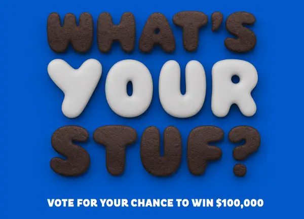 OREO What’s Your Stuf Sweepstakes