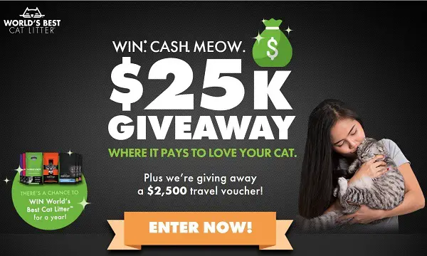 Win Cash Meow $25K Giveaway