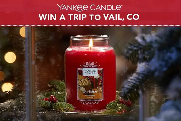 Yankee Candle Sweepstakes 2019: Win A Trip to Vail