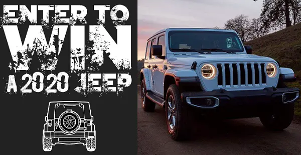 Jeep Wrangler Sweepstakes 2020