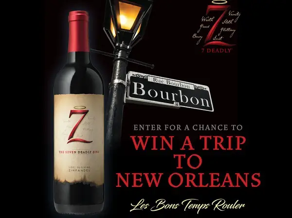 The 7 Deadly Nola Sweepstakes