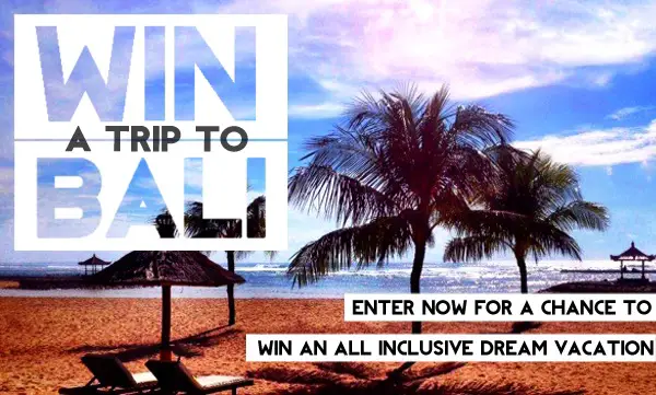 Acanela Bali Sweepstakes