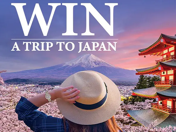 Acanela Expeditions Japan Sweepstakes