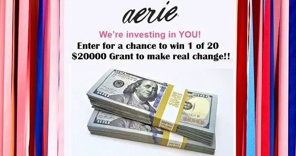 Aerie Real Change Maker Contest 2021