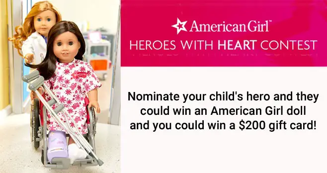 American Girl Heroes with Heart Contest