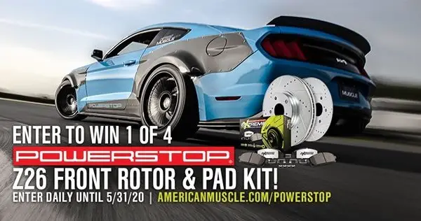 American Muscle Power Stop Z26 Sweepstakes