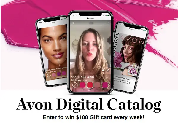 Avon Digital Catalog Sweepstakes