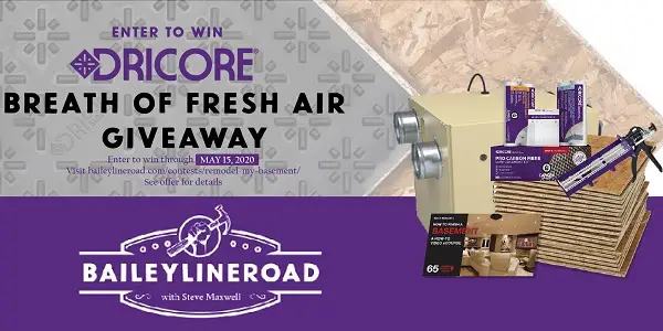 Dricore Breath of Fresh Air Sweepstakes