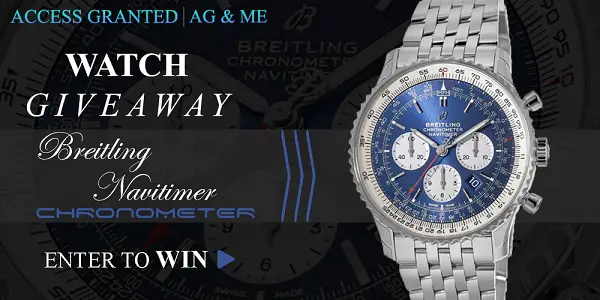 Breitling Men’s Watch Giveaway 2020