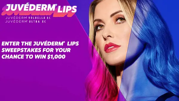The Juvéderm Lips Sweepstakes