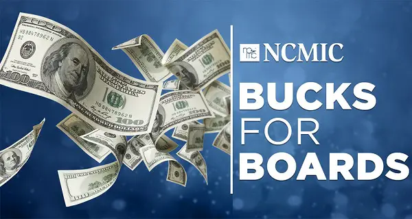 Bucks for Boards Sweepstakes: Win $500 Cash!