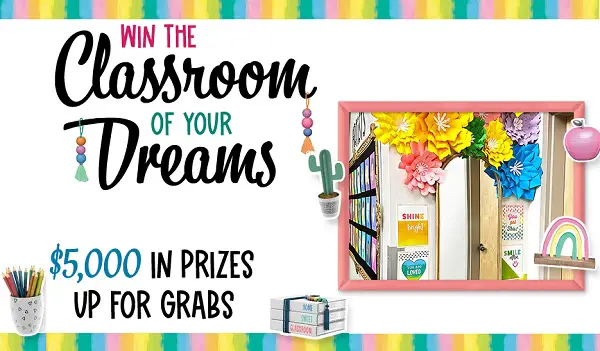 Carson Dellosa Classroom of Your Dreams Sweepstakes 2023