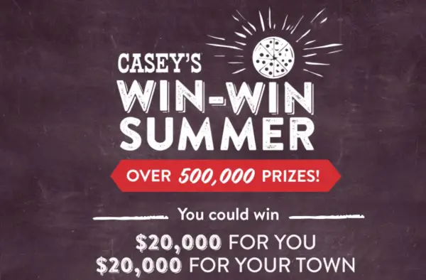 Win Millions of Prizes in Casey's Summer Sweepstakes 2022