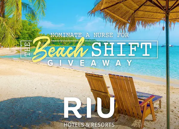 The Beach Shift Sweepstakes: Win Beach Vacay for Nurse!