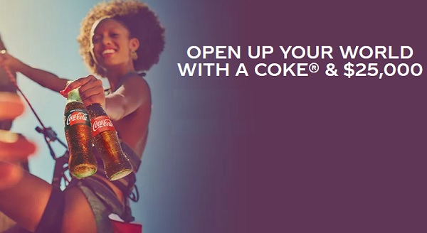 CocaCola $25000 Cash Sweepstakes