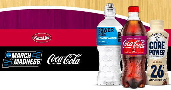 Coca Cola Kum & Go Basketball Instant Win Game