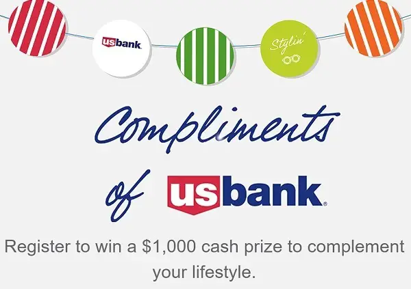 U.S. Bank Cash Sweepstakes 2020