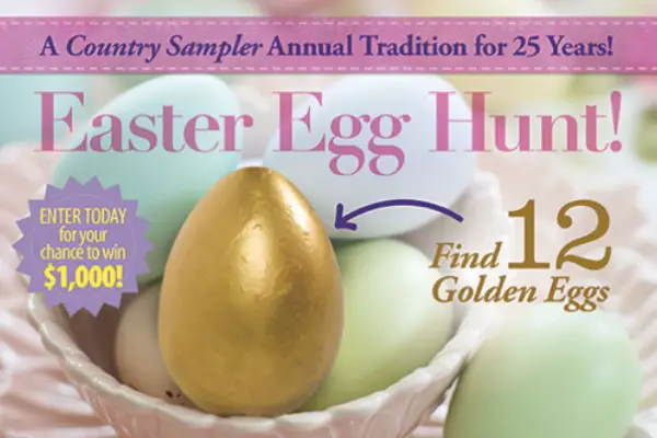 Country Sampler Easter Egg Hunt Giveaway 2021