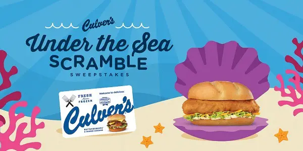 Culver’s Under the Sea Scramble Instant Win Game