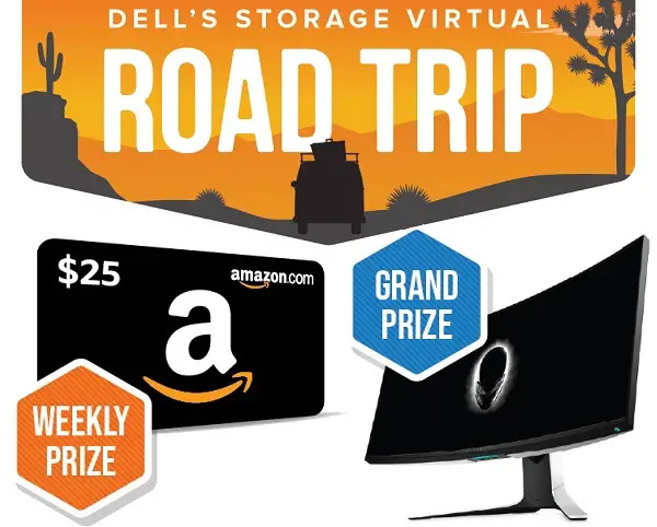 Dell Storage Virtual Road Trip Sweepstakes