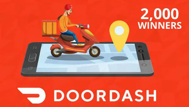 DoorDash Do Your Part Sweepstakes