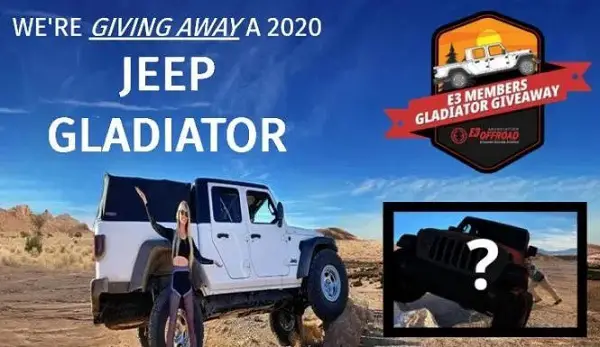 E3 OffRoad Jeep Gladiator Giveaway 2020