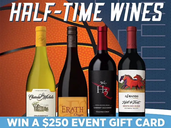 Half Time Wines 2020 Sweepstakes