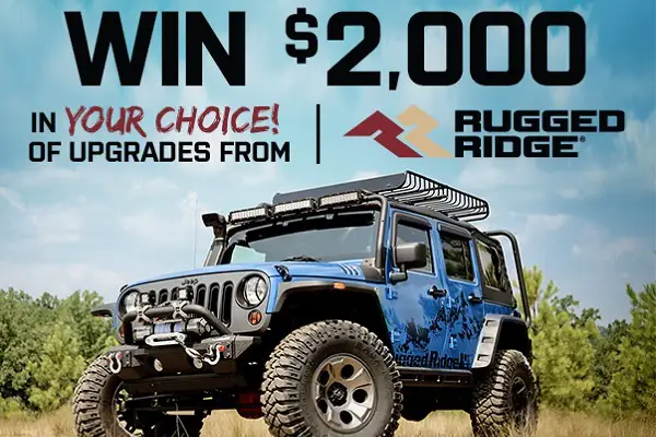 Extreme Terrain Jeep Wrangler Sweepstakes 2020