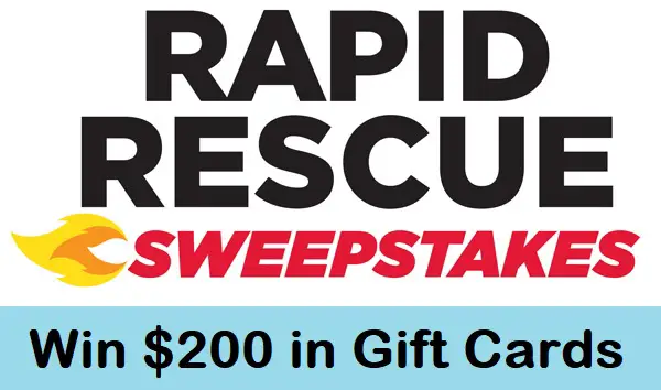 Firehouse Subs Rapid Rescue Sweepstakes