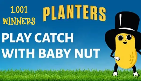 Planters Baby Nut IWG and Sweepstakes on Firstgameofcatch.com