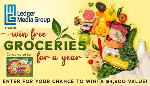 Gannett Media Free Groceries for A Year Sweepstakes