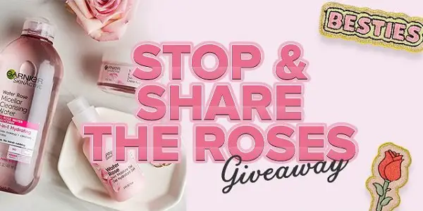 Garnier Stop And Share The Roses Giveaway