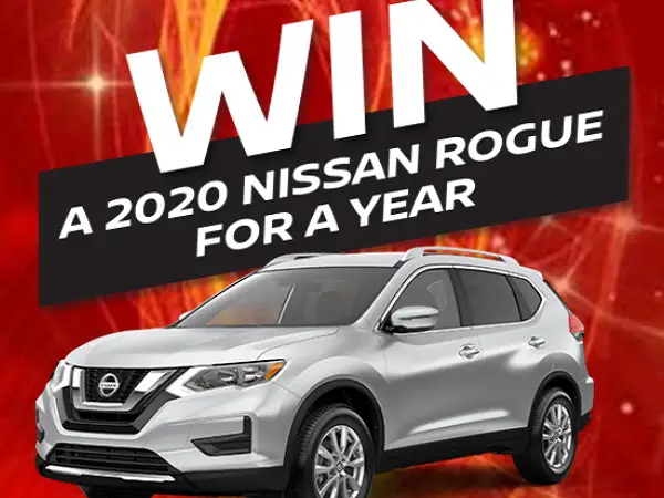 Go Auto's Win 2020 Nissan Rouge For a Year Sweepstakes
