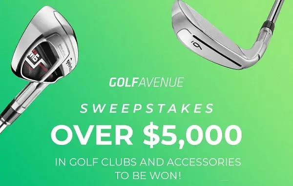 Golf Avenue Sweepstakes: Win Over $5,000 in Prizes