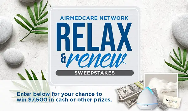 AirMedCare Network Relax and Unwind Sweepstakes