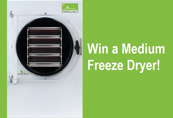 Harvest Right Freeze Dryer Giveaway