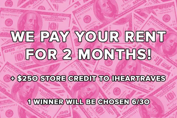 iHeartRaves Free Rent Sweepstakes