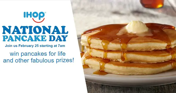 IHOP National Pancake Day Sweepstakes